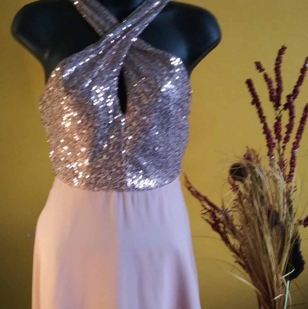 Charlotte Ruse Sequin Top Dress